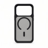 Funda MagSafe 2 en 1 Evelatus Silver-Shield Skin Feel para Apple iPhone 18 Pro, negro
