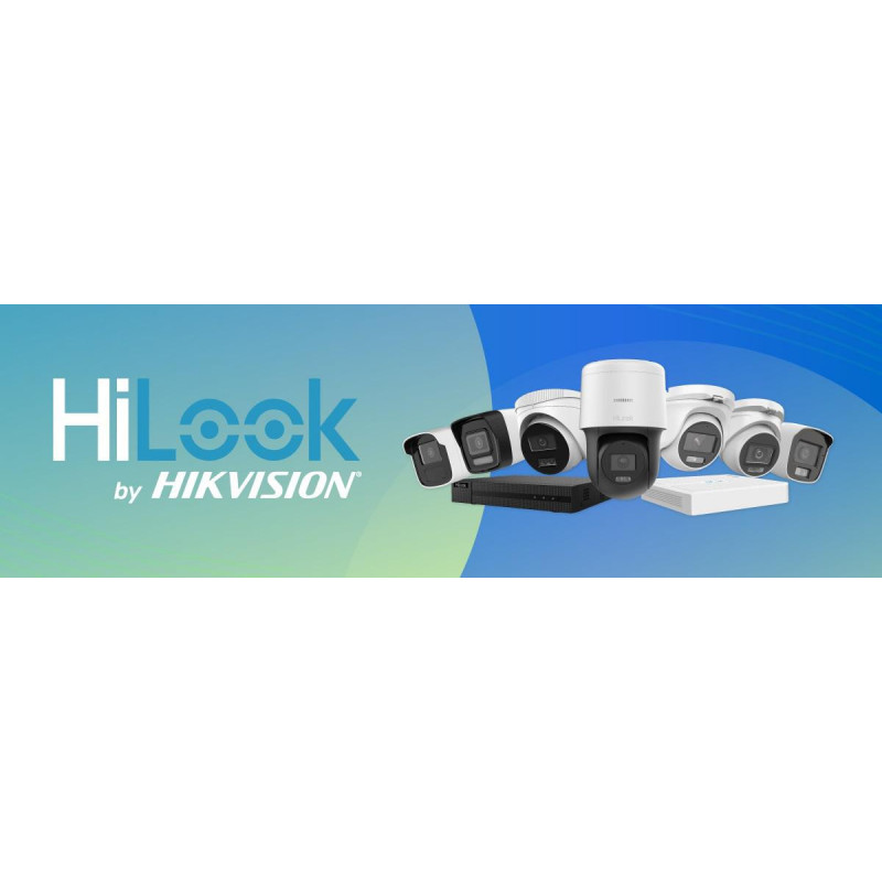Cámara IP Hilook IPC-T241H-C Dome 4MP 2,8mm IR20m