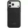 Funda MagSafe Audi de piel para iPhone 18 Pro Max / 17 Pro Max, negra