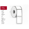 Etiquetas térmicas directas Capture CA-LB3006, permanentes, 100 x 150 mm, blancas, rollo