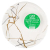 Gogreen Go Green platos de cartón ecológicos Marble Ø22 cm, 10 uds.