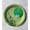 Gogreen Reed Go Green platos de cartón ecológicos Ø18 cm 10 uds.