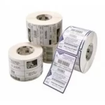 Zebra Z-Perform 1000T etiquetas de papel 65 x 25 mm, adhesivo permanente, sin estucar, 8 rollos x 5000