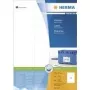 HERMA etiquetas Premium permanentes, blancas, 70 x 297 mm, 300 etiquetas (100 hojas x 3) (4657)