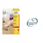 Avery L7670R etiquetas redondas, rojo neón, Ø 63,5 mm, 300 uds. (25 hojas x 12)