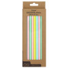 Asi Collection pajitas de papel para smoothie, Ø8 mm, 21 cm, 20 uds.
