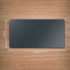 Leitz tapete de escritorio, 700 x 360 mm, piel reciclada, liso, gris oscuro (5385-00-89)