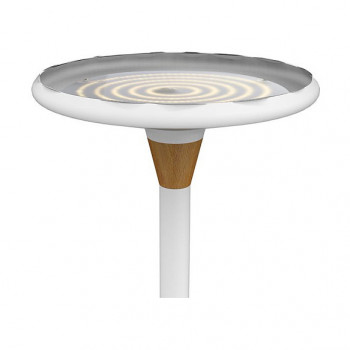 UNiLUX lámpara de pie 44,6 W blanco/bambú