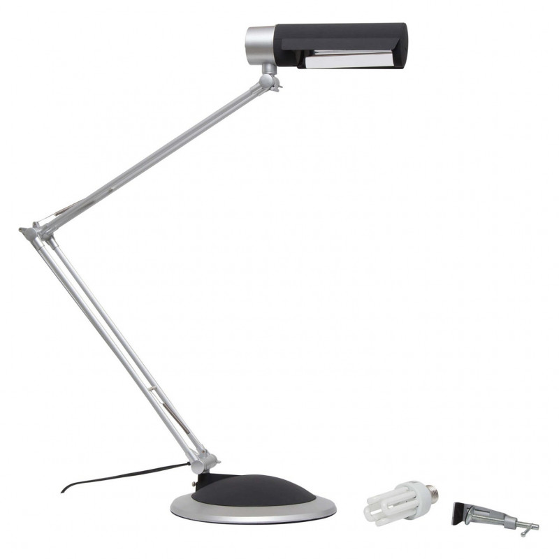 MAUL MAULoffice lámpara de escritorio LED, 9,5 W, plata