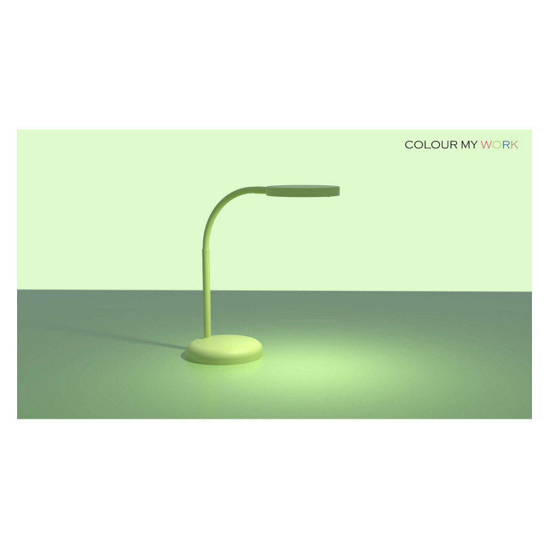 MAUL lámpara de escritorio LED, 5 W, verde