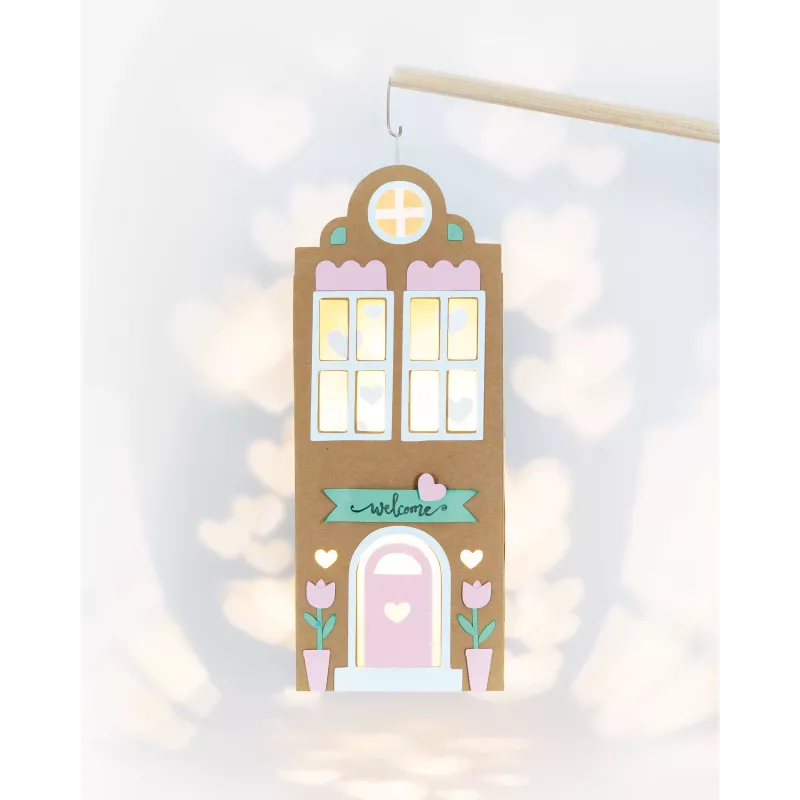 Folia luz decorativa LED, transparente