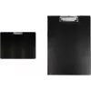 WESTCOTT tablilla con pinza, DIN A3 vertical, negro, cartón resistente con recubrimiento de plástico