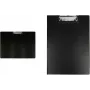WESTCOTT tablilla con pinza, DIN A3 vertical, negro, cartón resistente con recubrimiento de plástico