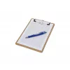 MAUL MAULbasic tablilla con pinza DIN A5 vertical, fibra dura, pinza metálica, apertura 8 mm, esquinas redondeadas