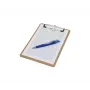 MAUL MAULbasic tablilla con pinza DIN A5 vertical, fibra dura, pinza metálica, apertura 8 mm, esquinas redondeadas