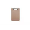 MAUL MAULbasic tablilla con pinza DIN A5 vertical, fibra dura, pinza metálica, apertura 8 mm, esquinas redondeadas