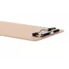 MAUL MAULbasic tablilla con pinza DIN A5 vertical, fibra dura, pinza metálica, apertura 8 mm, esquinas redondeadas