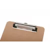 MAUL MAULbasic tablilla con pinza DIN A5 vertical, fibra dura, pinza metálica, apertura 8 mm, esquinas redondeadas