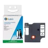 G&G Ninestar Cinta de escritura de seda compatible con Dymo D1 / 46012