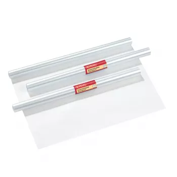 herlitz Forro protector para libros, 400 mm x 5 m, PP, transparente no autoadhesivo