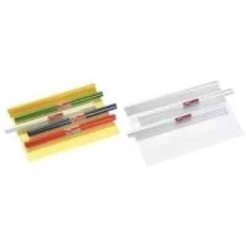 herlitz Forro protector para libros, 400 mm x 5 m, PP, transparente no autoadhesivo