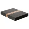 FALKEN PURE Caja de almacenamiento 500 hojas, 24 x 32 x 4 cm, negro