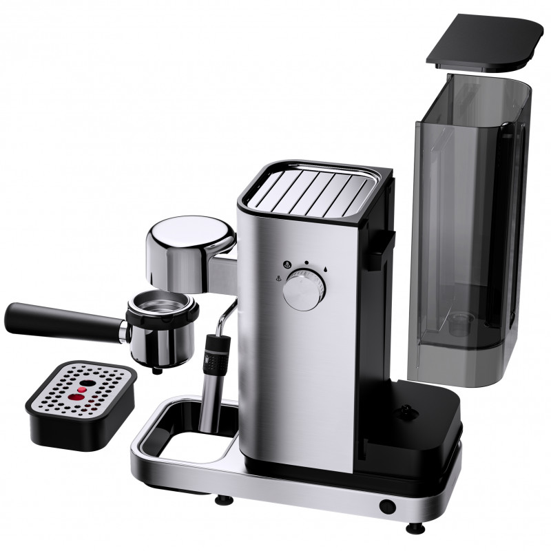 WMF Lumero Cafetera expreso de brazo, Cromargan