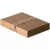 FALKEN PURE Caja de almacenamiento 500 hojas, 18 x 25 x 4 cm, marrón