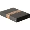 FALKEN PURE Caja de almacenamiento 500 hojas, 18 x 25 x 4 cm, negro