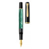 Pelikan Classic M200 estilográfica de émbolo, verde jaspeado