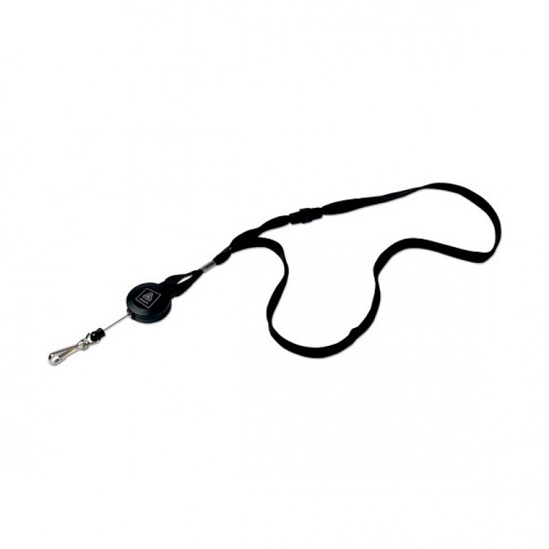 Avery Zweckform 4830 Lanyards con mosquetón, negros, 10 uds.