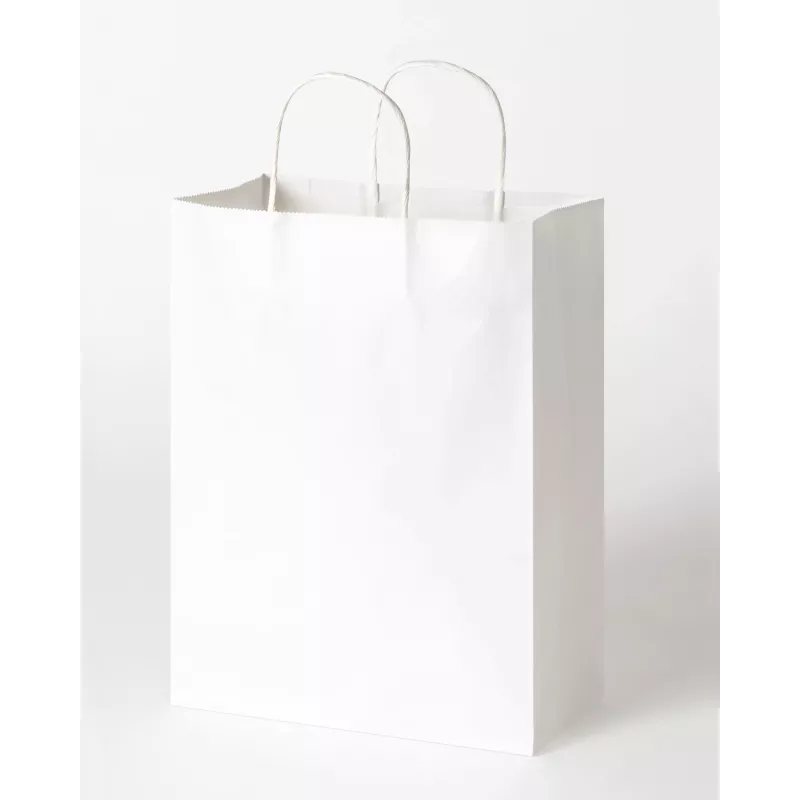 folia Bolsas de asa 24,0 x 31,0 cm blanco