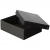 FALKEN PURE Caja de almacenamiento 7,0 l negra 24,0 x 32,0 x 10,0 cm