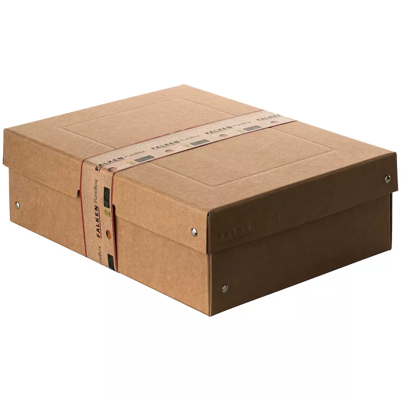 FALKEN PURE Caja de almacenamiento 7,0 l marrón 24,0 x 32,0 x 10,0 cm