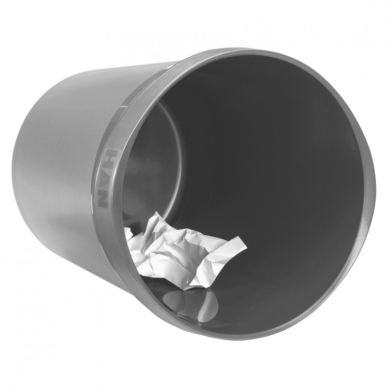 HAN papelera 18 l, gris oscuro