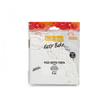 Guardini blondas decorativas de papel Easy Bake Ø 36 cm, 5 uds.