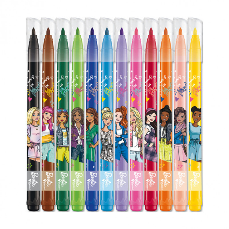 Rotuladores Maped Barbie, multicolor