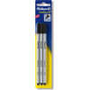 Rotulador fineliner Pelikan 96, negro, punta metálica, tinta indeleble resistente a la luz