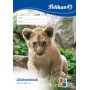 Pelikan C4/10 Bloc de dibujo A4, 100 g/m², 10 hojas, sin cloro, blanco