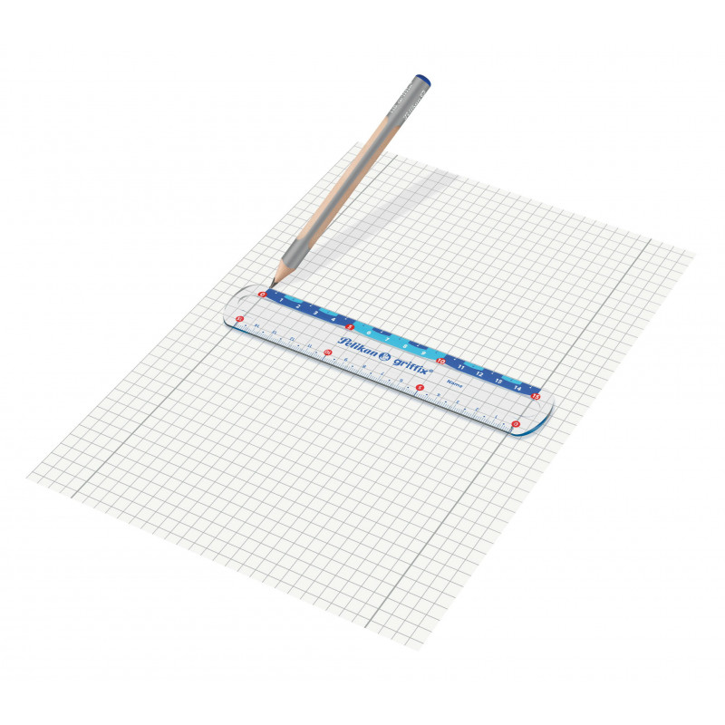 Pelikan griffix Regla 15 cm en caja plegable