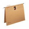 Leitz Alpha 1989-00-00 Archivo colgante A4, cartón kraft 250 g, marrón natural, 25 uds.