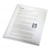 Leitz Standard 4000 Fundas para documentos A4, granulado, 0,13 mm PP, transparente, 100 uds.