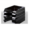 HAN Papeleras DIN C4, negro