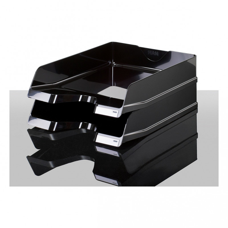 HAN Papeleras DIN C4, negro