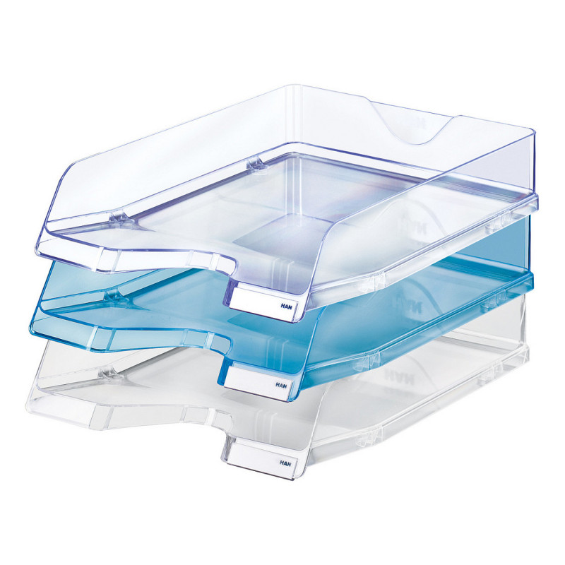 HAN VIVA Papeleras DIN C4, transparente