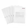 Falken fundas para documentos DIN A4, 0,05 mm, cristal transparente