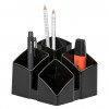 HAN portalápices SCALA negro poliestireno 4 compartimentos 12,5 x 12,5 x 10,0 cm