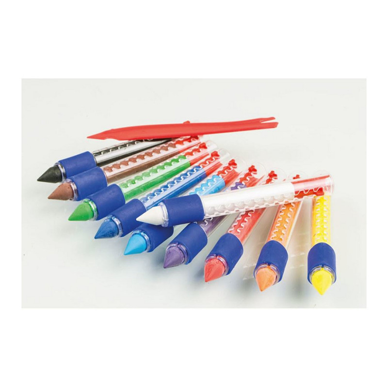 Eberhard Faber Ceras de colores, 10 uds.