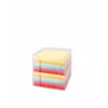 Caja de notas Folia con 700 notas, transparente, colores surtidos