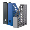 HAN Revista soporte, plástico reciclado, negro, DIN C4